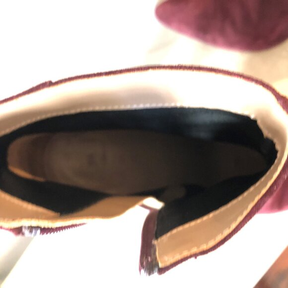 REISS Mirna Suede Heeled Pointed Toe Ankle Boots/Booties Size 39 - Picture 11 of 13